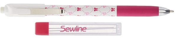 Sewline portaminas lápiz blanco