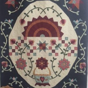 Authentic mystery quilt Invierno 2016 mistery "Dresden Garden"
