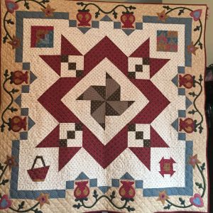 Authentic Mystery quilt Otoño mistery 2016 - Windmill Land