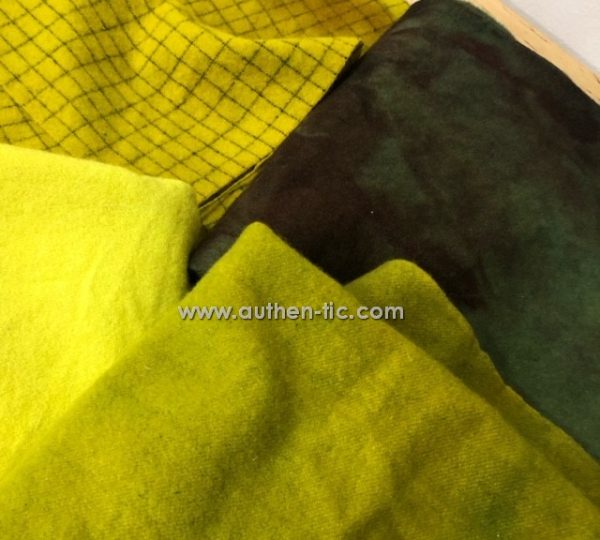 Pack 4 piezas de lana teñidas a mano Bright Green - Colores Verdes amarillos