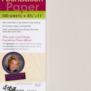 Carol Doak Paper Foundation 8-1/2in x 11in - 100 hojas