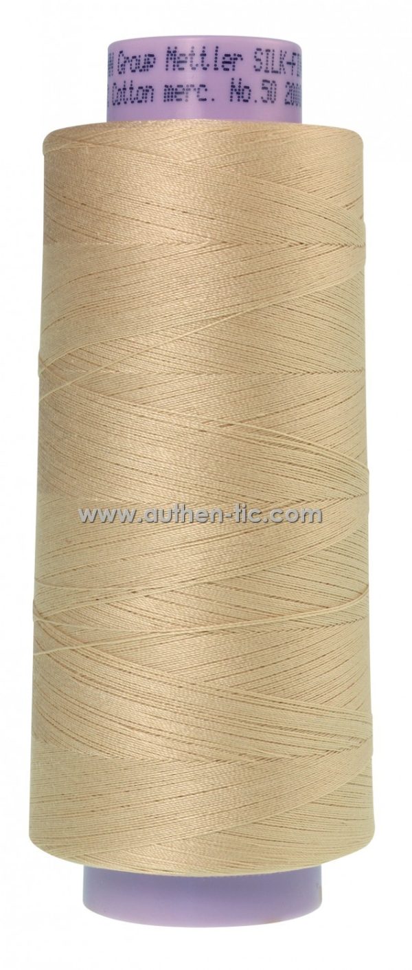 Mettler Hilo #50 algodón Silk Finish 1829 mt Cono 779