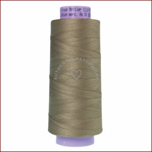 Mettler Hilo #50 algodón Silk Finish 1829 mt Cono 1222