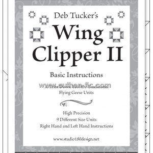 Regla Wing Clipper II Vuelo de la Oca Deb Tucker