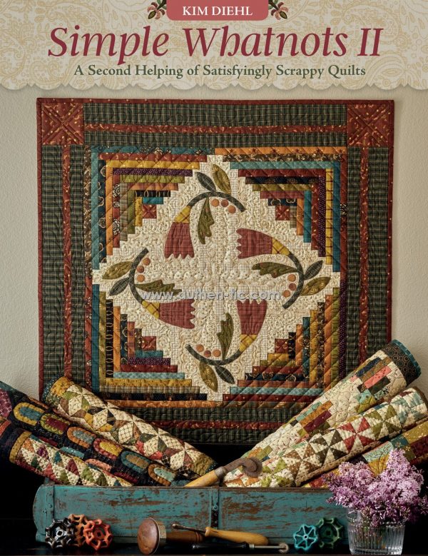 Martingale Libro by Kim Diehl Simple Whatnots II - A Second Helping of Satisfyingly Scrappy Quilts