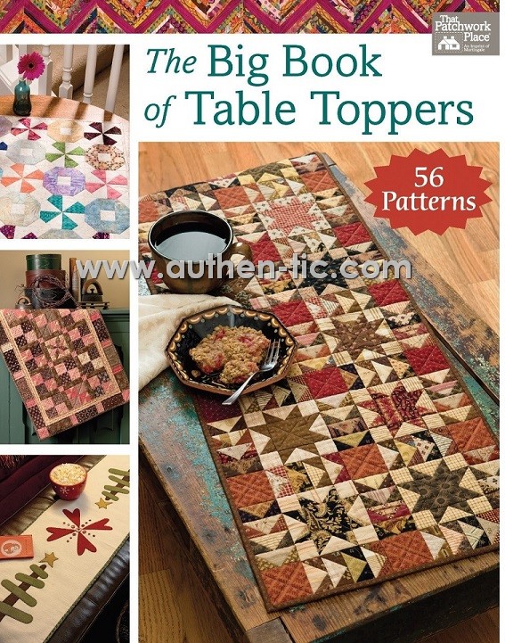 Libro Martingale The Big Book of Tabletoppers (56 proyectos)