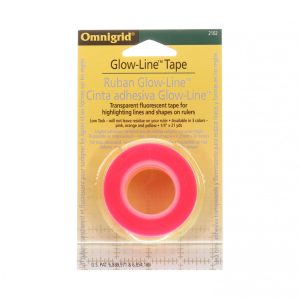 Omnigrid Glow Line Cinta adhesiva (en tres colores) 1/4" ancho