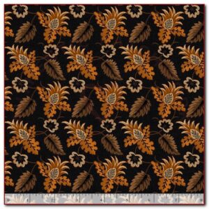 Marcus Fabrics Cheddar & Coal 3 Pam Buda 1473-BLACK