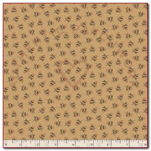 Marcus Fabrics Cheddar & Coal 3 Pam Buda 1478-Beige