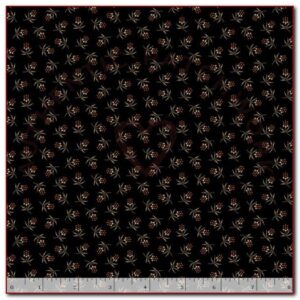 Marcus Fabrics Cheddar & Coal 3 Pam Buda 1478-BLACK