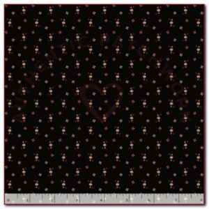 Marcus Fabrics Cheddar & Coal 3 Pam Buda 1481-BLACK