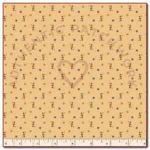 Marcus Fabrics Cheddar & Coal 3 Pam Buda 1481-Cream