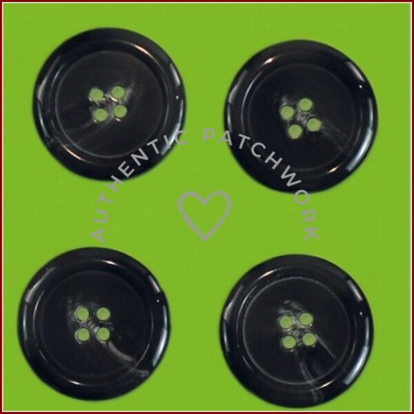 Blister botones Jaspeado 22 mm (4 uds)