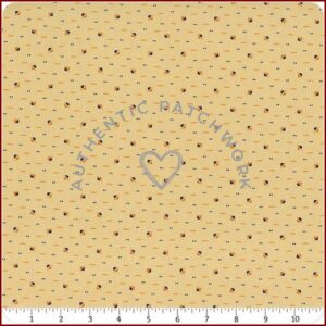 Marcus Fabrics Indigo and Cheddar 0777Tan