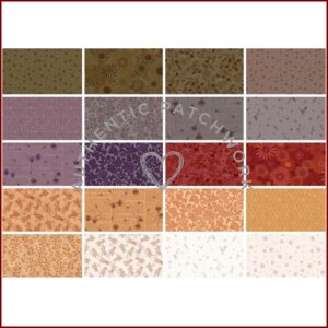 Henry Glass Thistle & Rye by Janet Nesbitt Bundle 20 FQ
