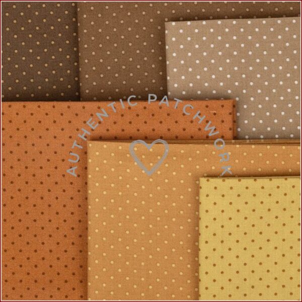 Andover Poppy Seeds by Laundry Basket Bundle 6 FQ Modelo 4