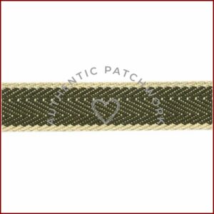 Cinta Mochila Espiguilla 30 mm Verde