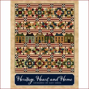 Patrón Heritage, Heart, and Home Quilt Pattern (15 Mayo 2026)