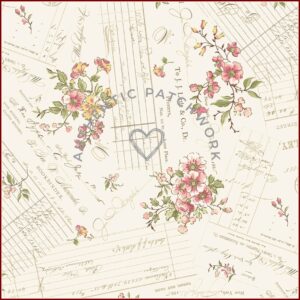 Marcus Shades of Romance by Monika Zhu QB021403-Cream Trasera