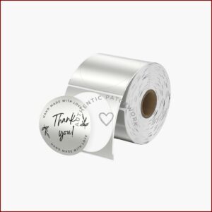 Etiquetas térmicas circulares 5 cm - rollo 500 uds (Disponible 2 Quincena Noviembre)